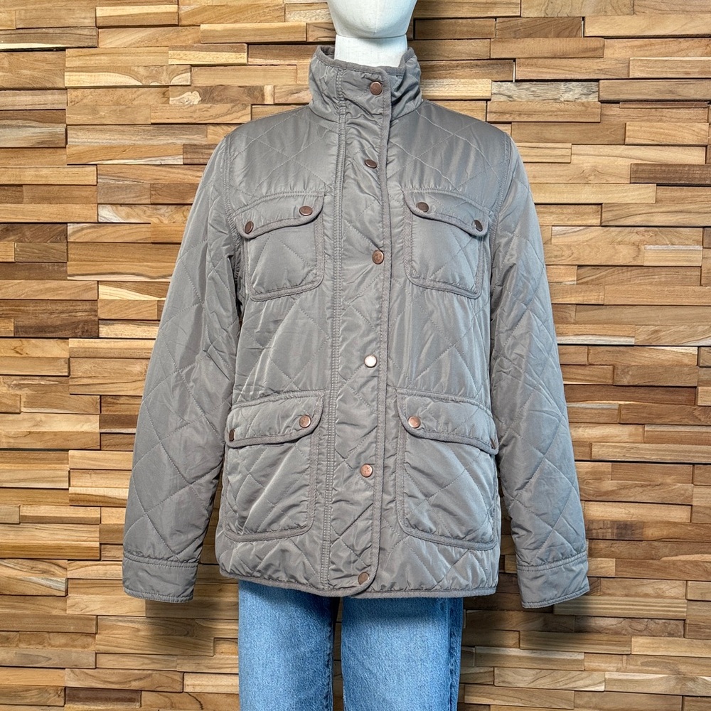 altar'd state | Quilted Jacket | Grey/Brown |M